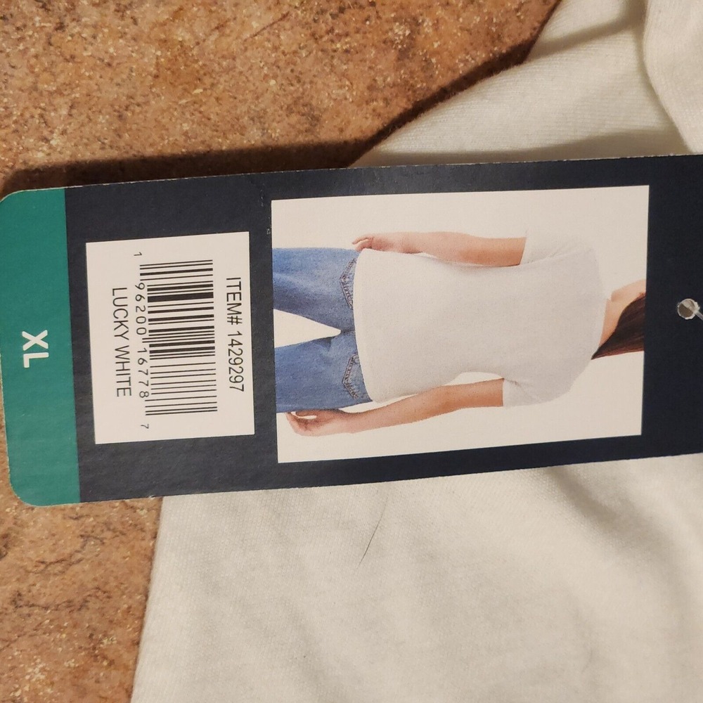 Lucky Brand Top Women's XL T Shirt White Cactus Club New - Picture 7 of 10